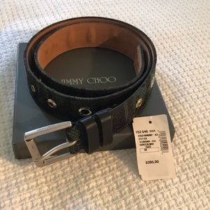 Authentic Jimmy Choo belt